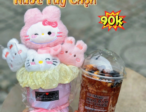 MILO DẦM BÌNH DƯƠNG RA MẮT COMBO HOA – GẤU – NƯỚC CHỈ 90K, HOT NHẤT MÙA 20/10 