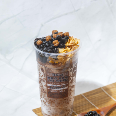 Milo mix châu dừa