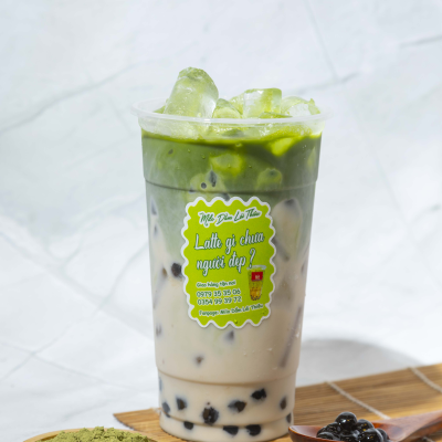 Sữa yến mạch matcha