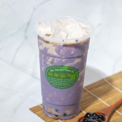 Trà sữa sốt khoai môn tươi