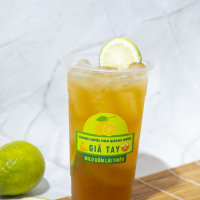 Trà chanh giã tay