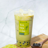 Trà sữa cốm tươi
