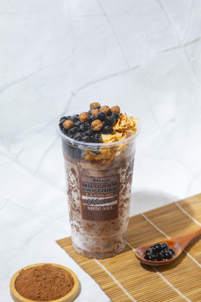 Milo mix châu dừa