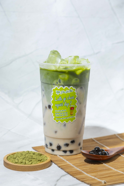 Sữa yến mạch matcha