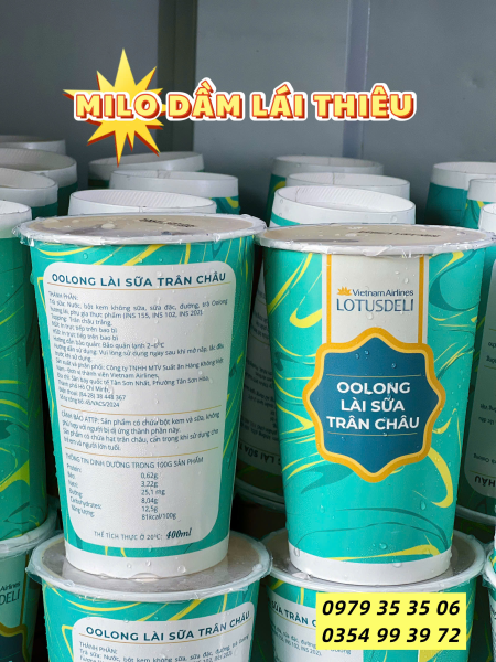 Trà Sữa VietNam Airline 